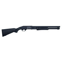 Imagem de ESPINGARDA CAL.12GA 19" CBC PUMP MILITARY 3.0 CF SEM ACESSORIOS - OXIDAÇÃO NEGRA